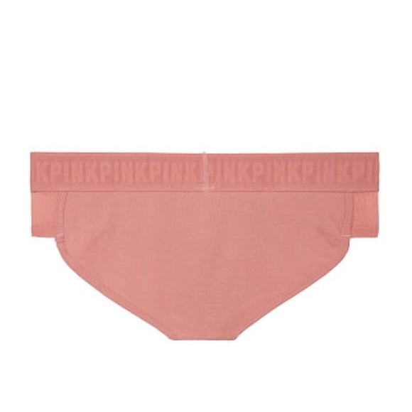 New Victoria’s Secret PINK Wide Logo Hipster - Small - Leopard - Picture 2 of 3